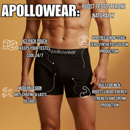 Cotton Boxers With Ice Pack